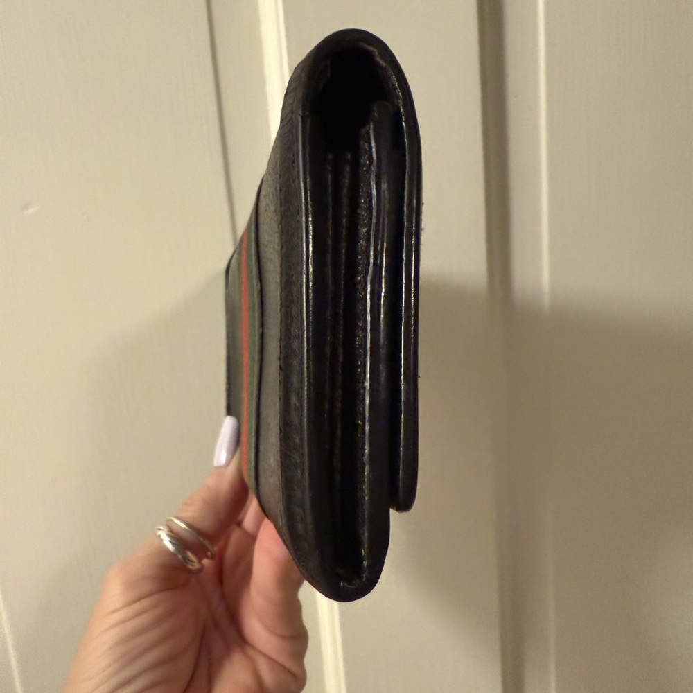 GUCCI Sherry Line Web Leather
Long Wallet Vintage - Picture 3 of 13